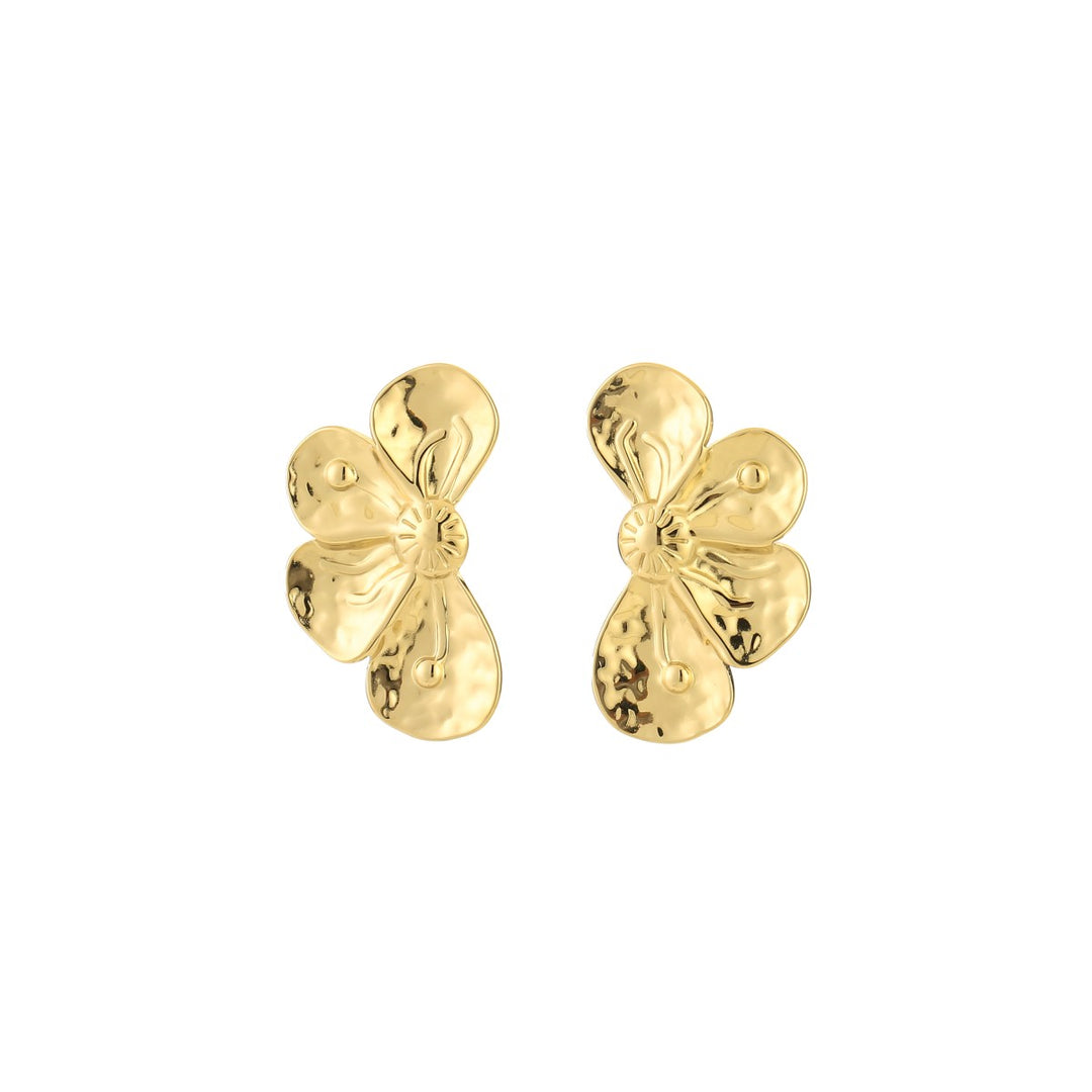 Oorbellen Golden Flower