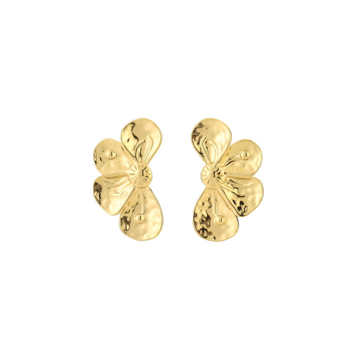 Oorbellen Golden Flower