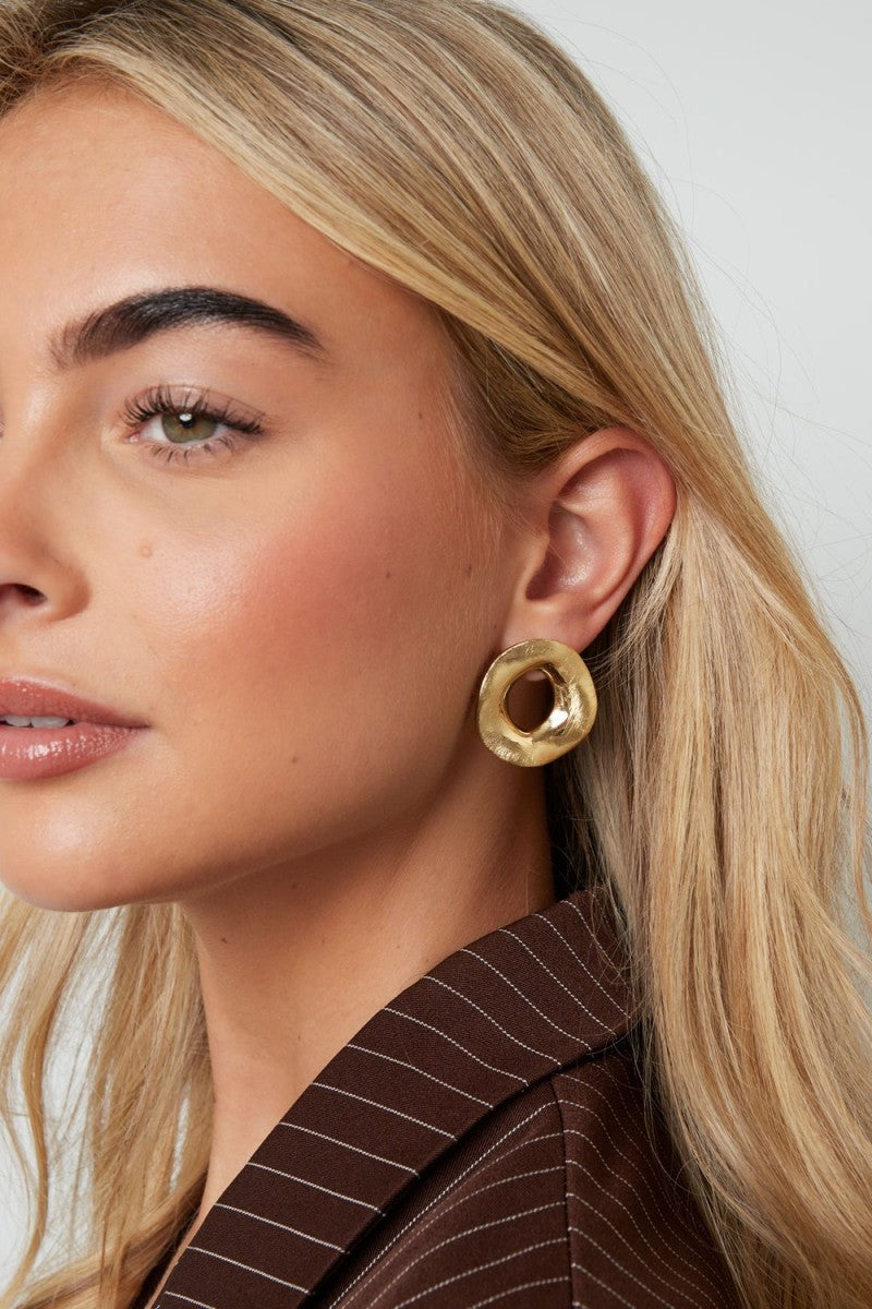 Oorbellen Golden Lux Roundy