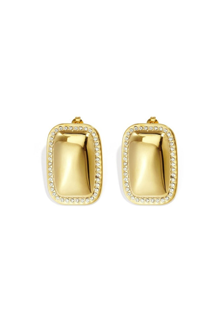 Oorbellen Golden Square