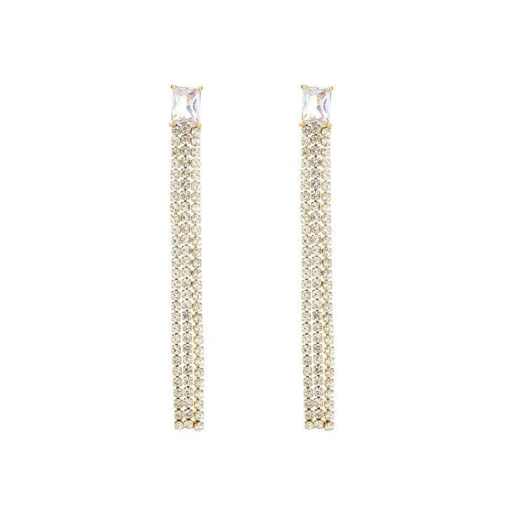 Oorbellen Long Strass Party