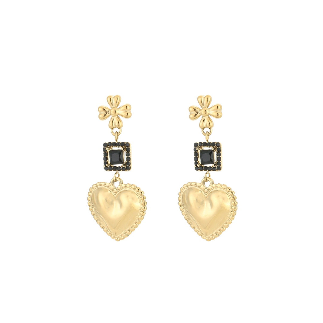 Oorbellen | Luxury Strass Heart