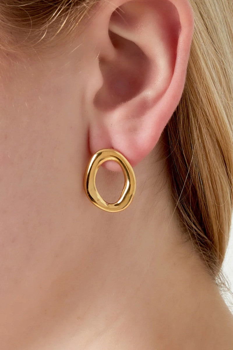 Oorbellen | Oval Oasis Small
