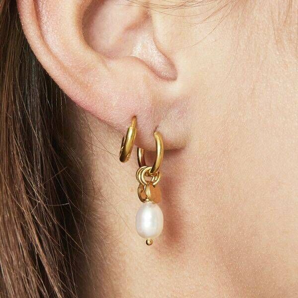 Oorbellen Pretty Pearl Goud