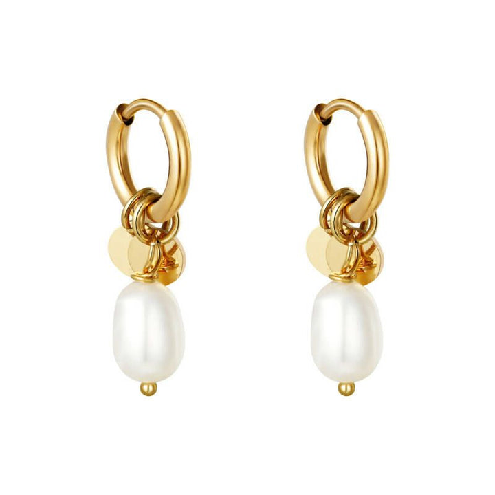 Oorbellen Pretty Pearl Goud