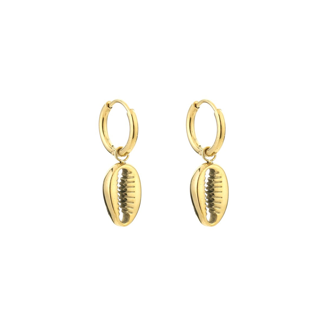 Oorbellen Schelp Goud