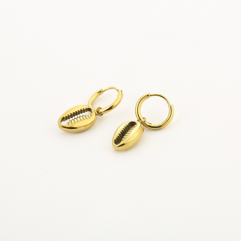 Oorbellen Schelp Goud