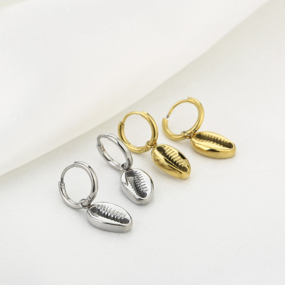 Oorbellen Schelp Goud