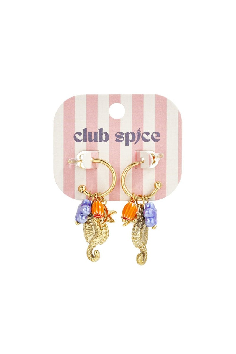 Oorbellen Seahorse Summer