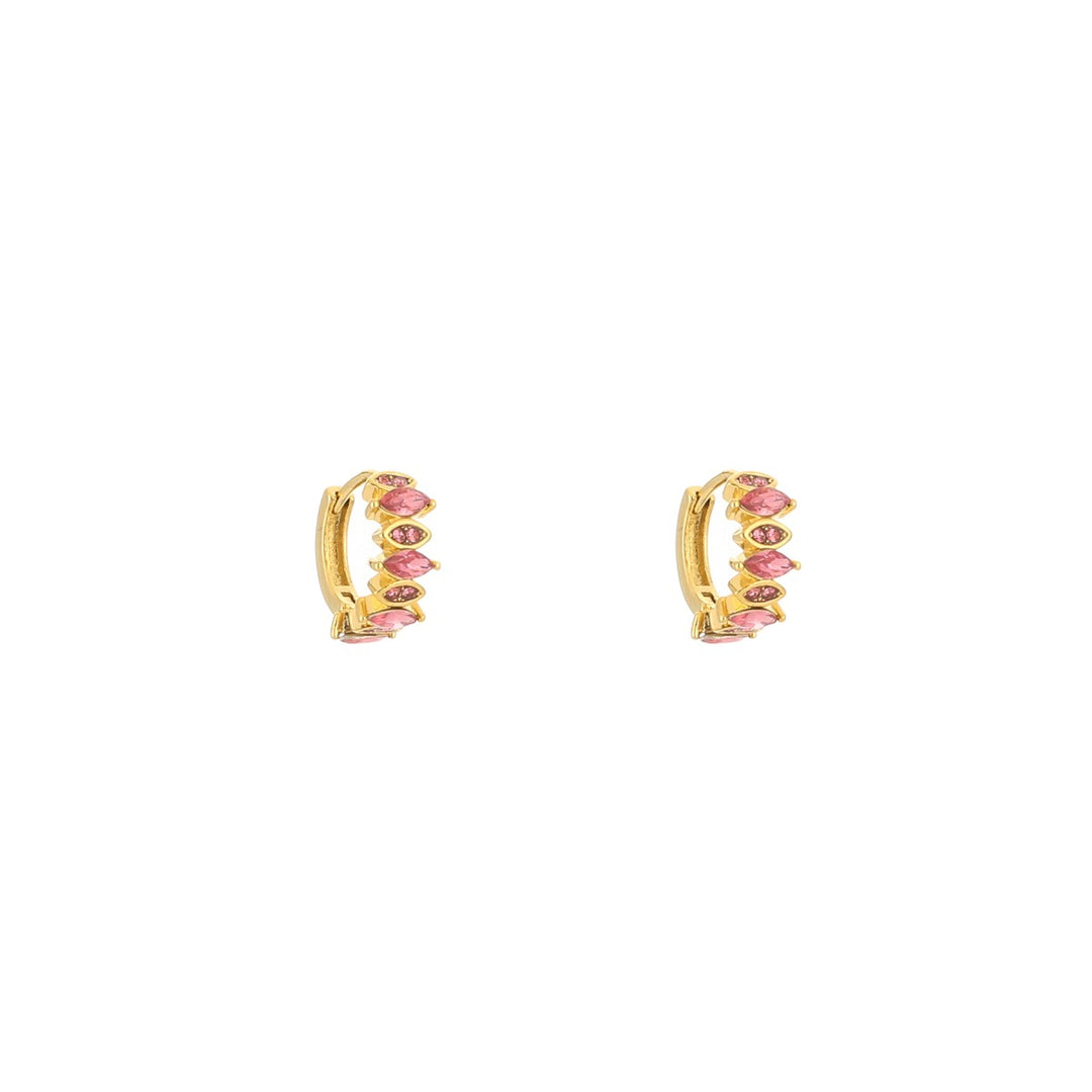 Oorbellen Shiny Stones Roze