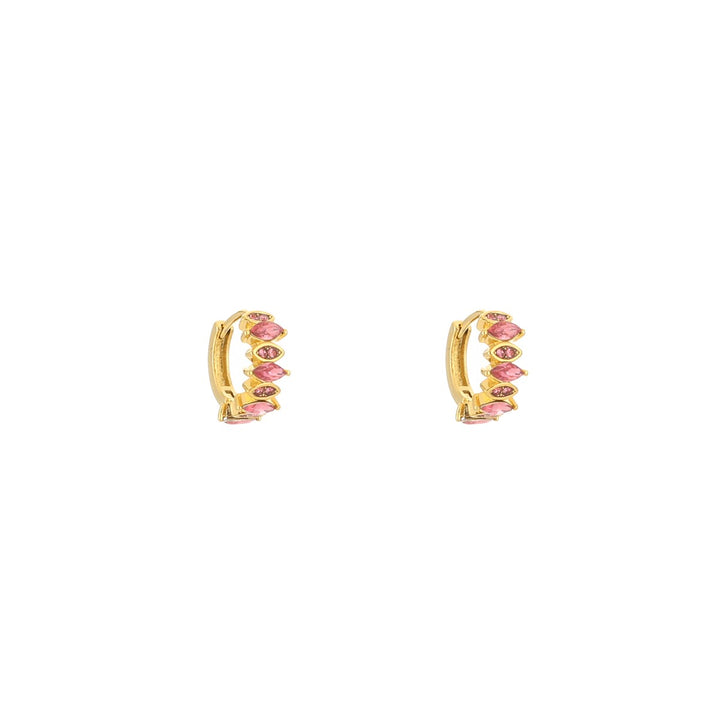 Oorbellen Shiny Stones Roze