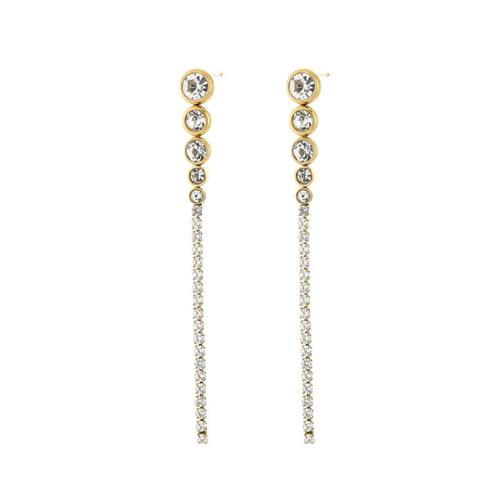 Oorbellen Strass Waterfall