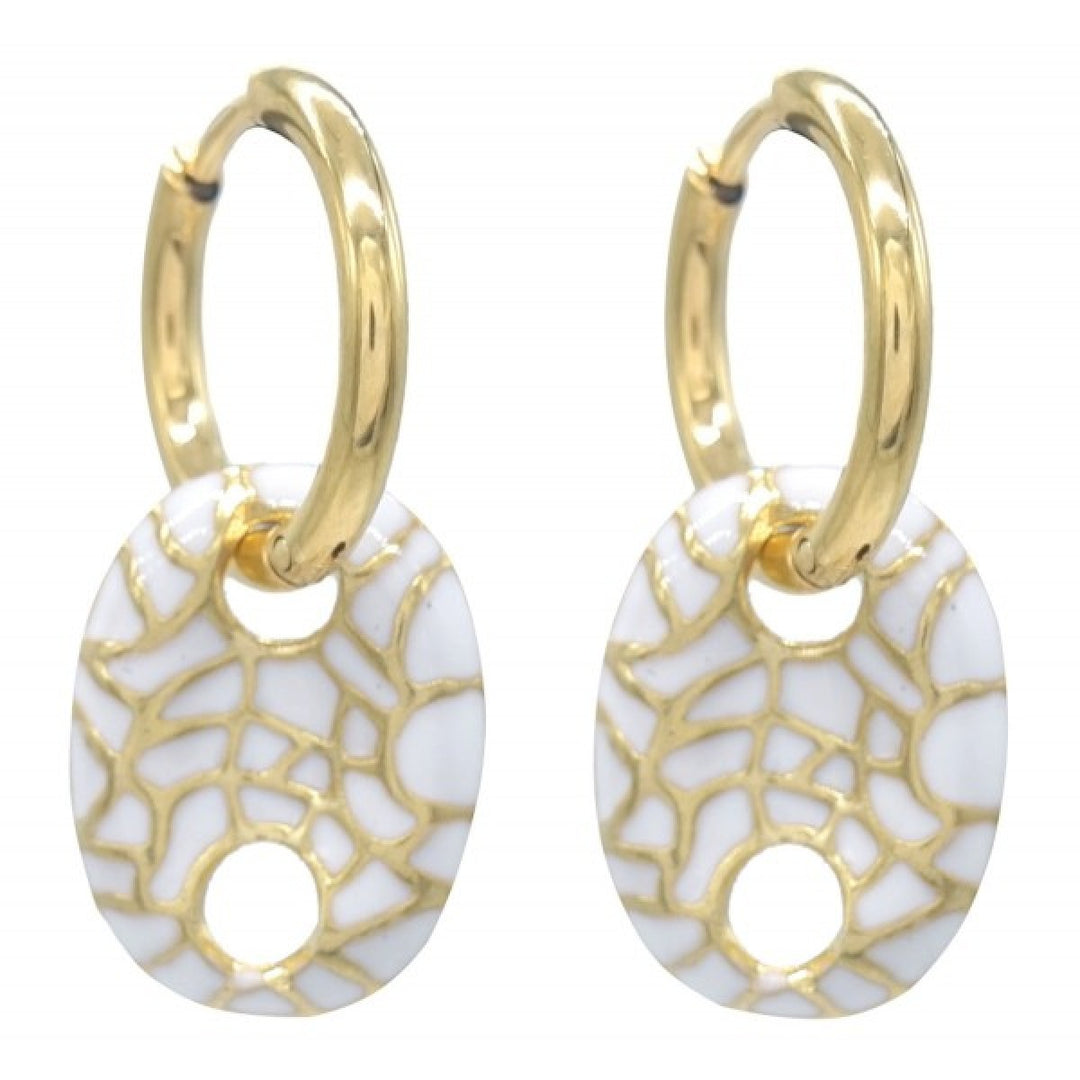 Oorbellen Summer Fantasy White