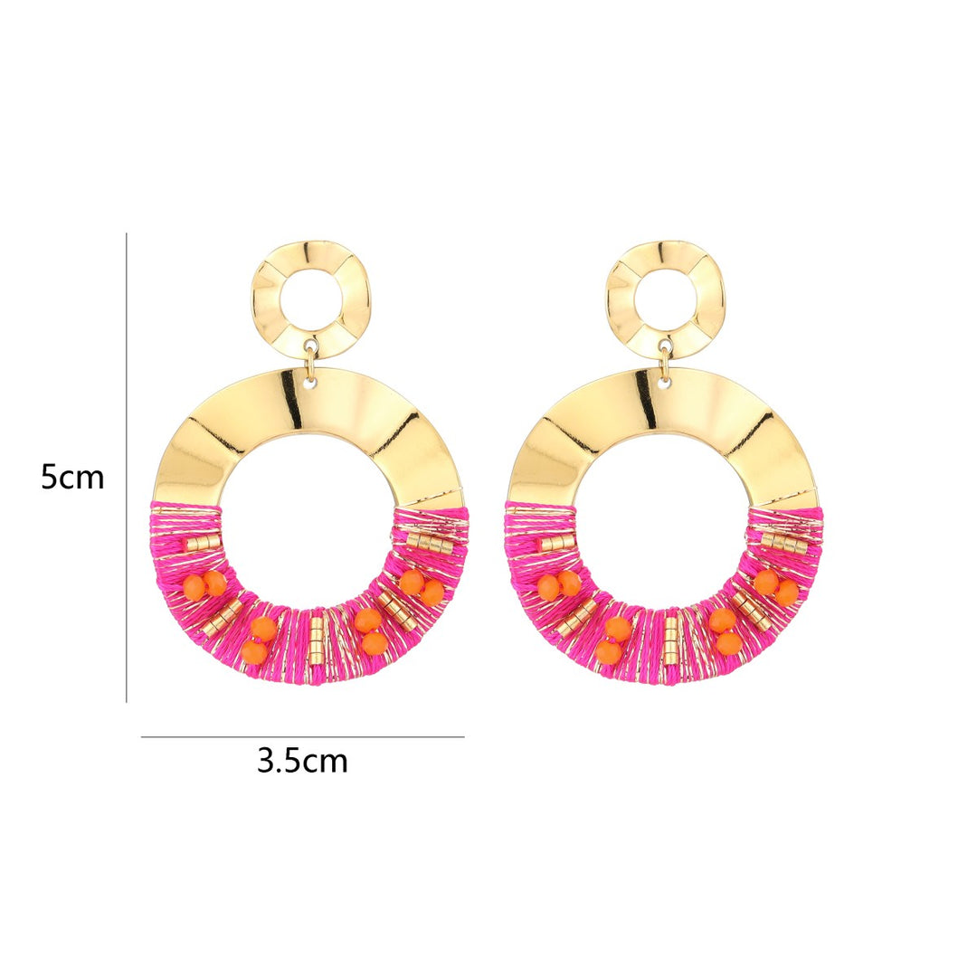 Oorbellen Summer Festival Fuschia