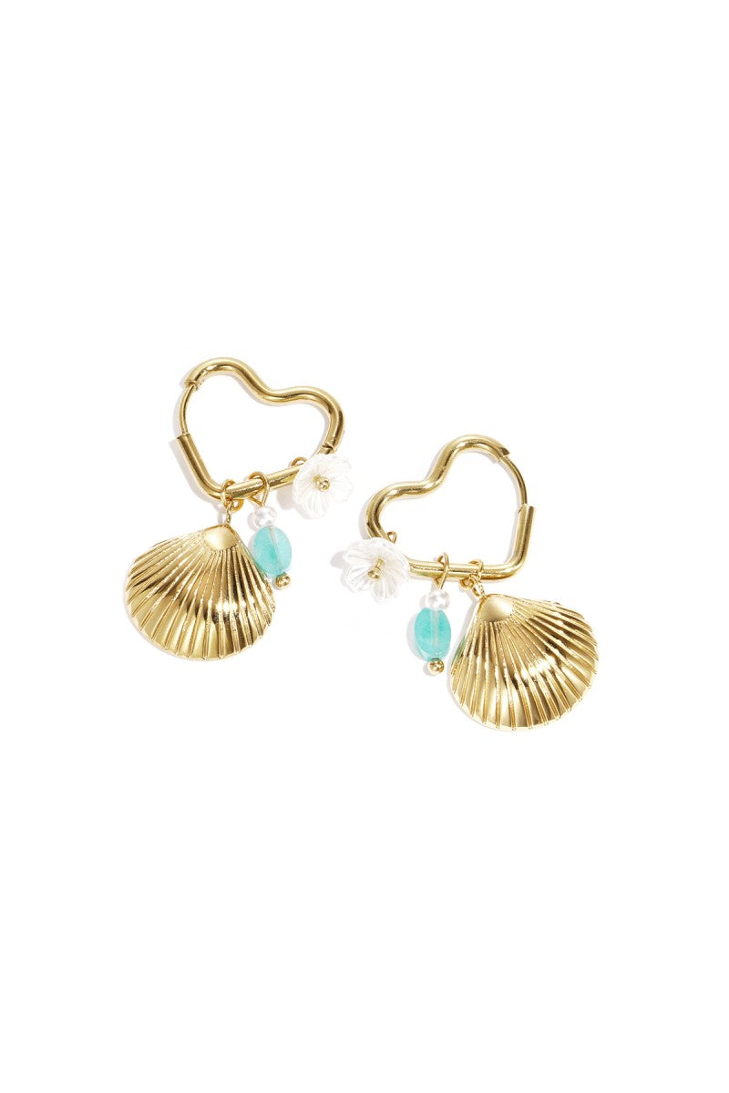 Oorbellen Summer Heart Schell