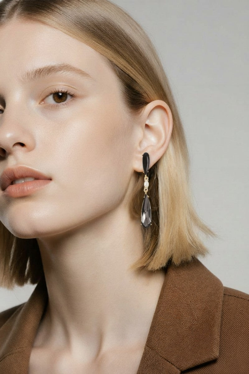 Oorbellen | Teardrop Zirkonia