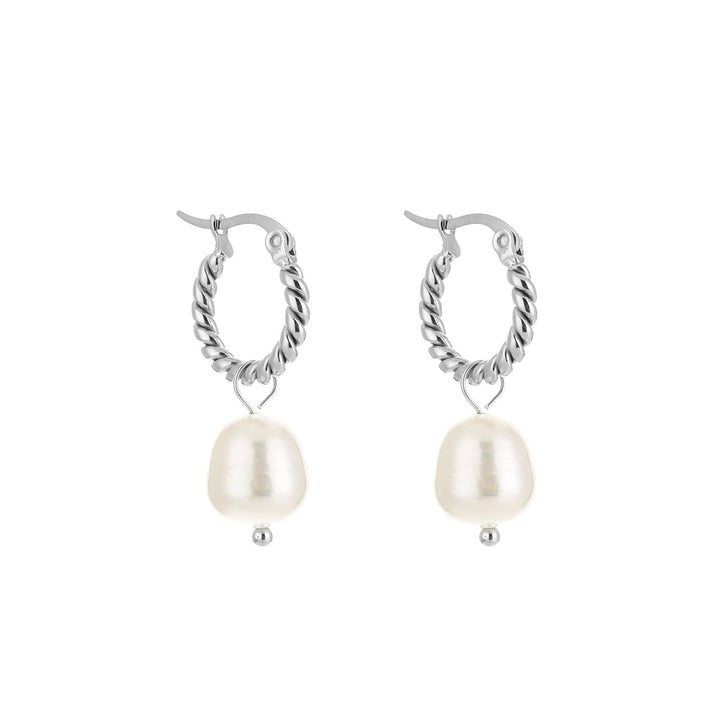 Oorbellen | Twisted Pearl