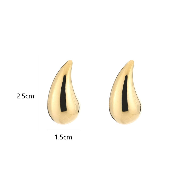 Oorbellen Waterdrop Classy M Goud