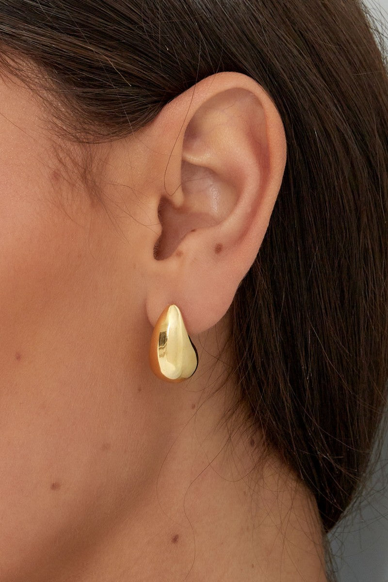 Oorbellen Waterdrop Classy Mini Goud