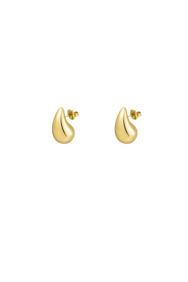 Oorbellen Waterdrop Classy Mini Goud