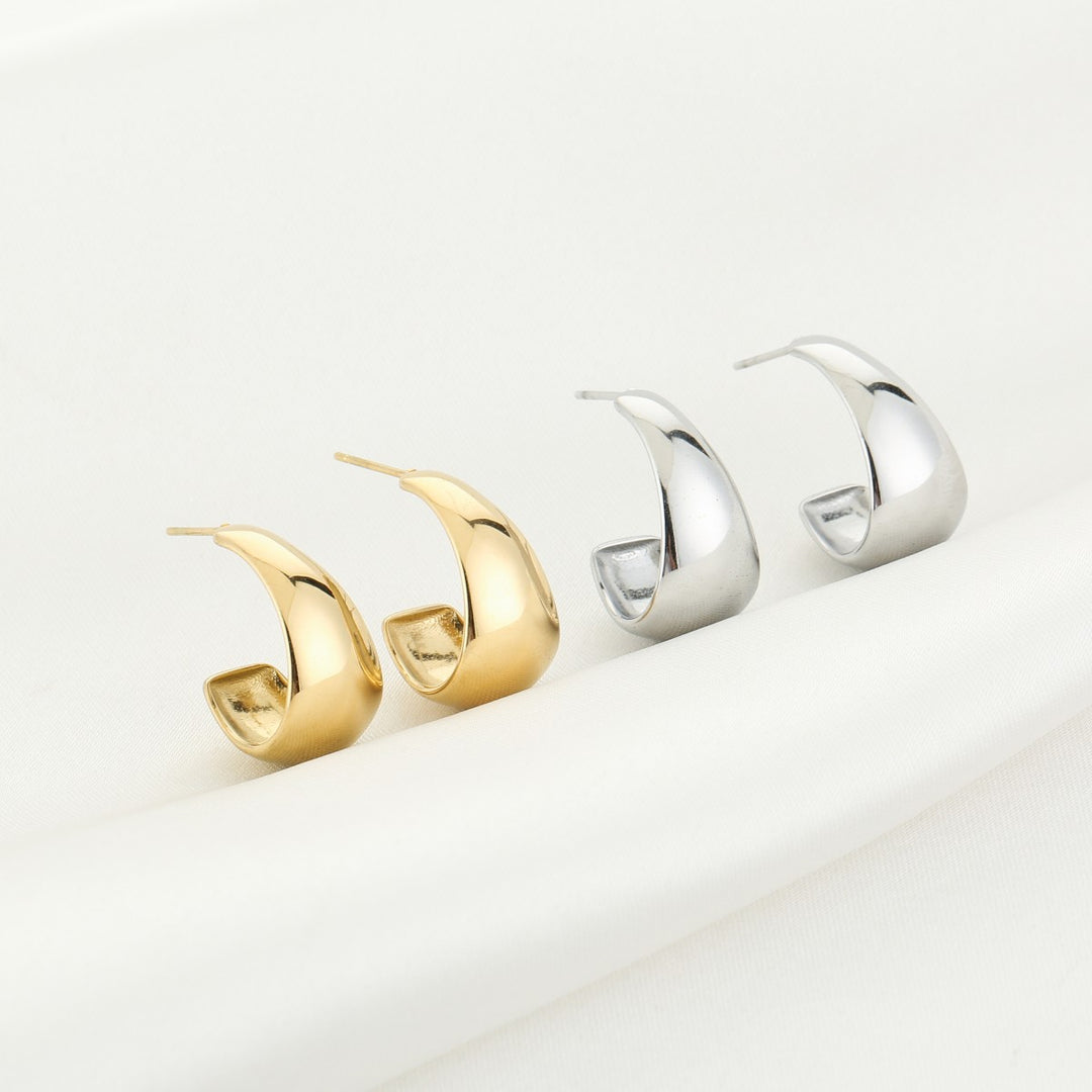 Oorbellen Waterdrop Classy Zilver