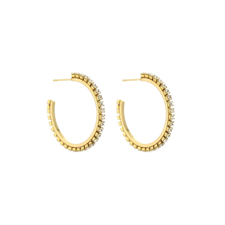 Ooringen Golden Party Strass