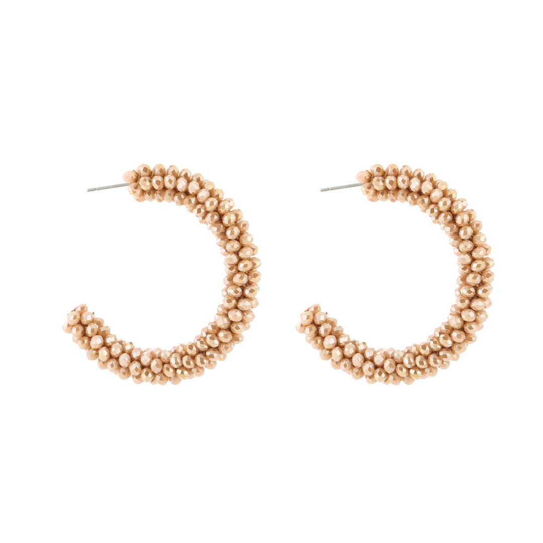 Oorringen | Crystal Beads