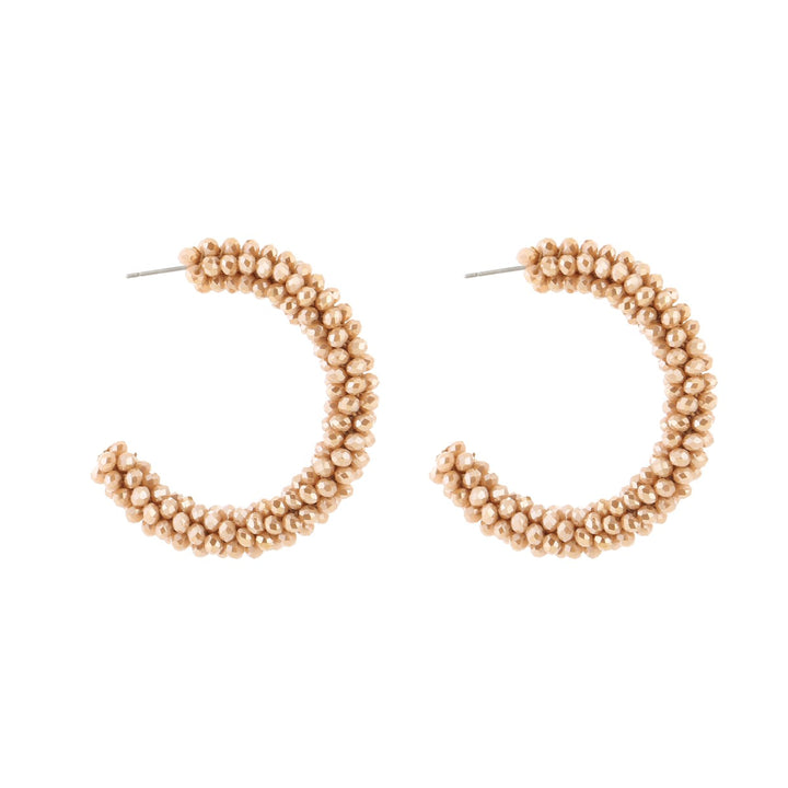 Oorringen | Crystal Beads