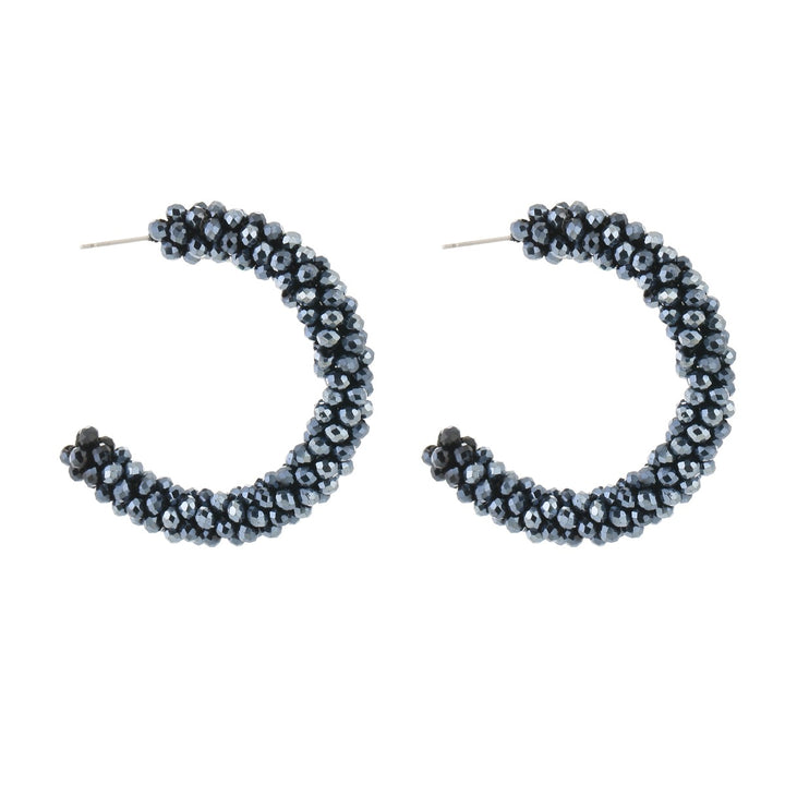 Oorringen | Crystal Beads