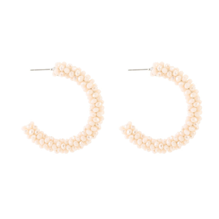 Oorringen | Crystal Beads