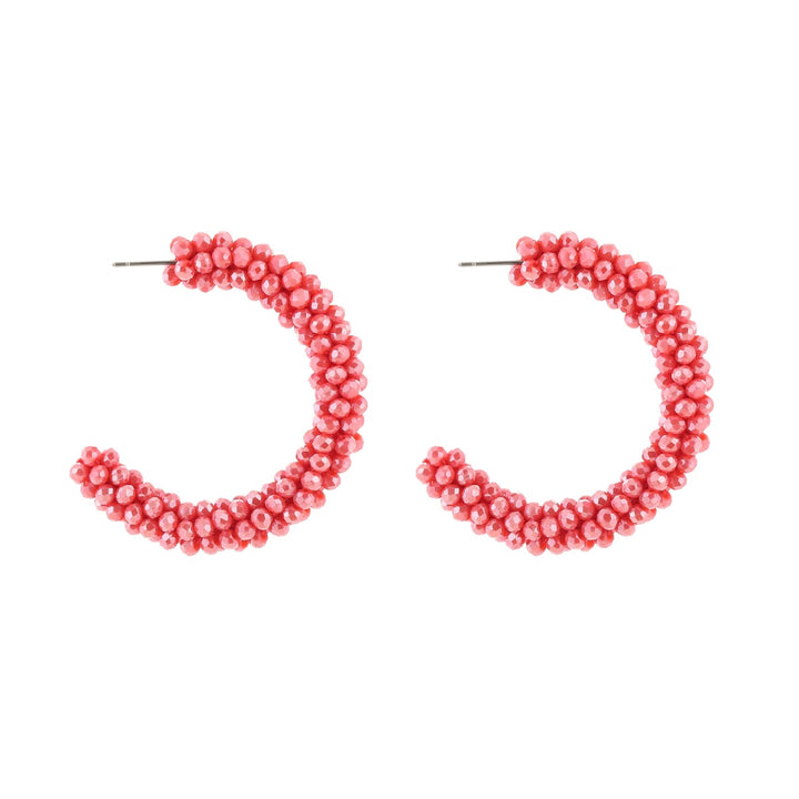 Oorringen | Crystal Beads