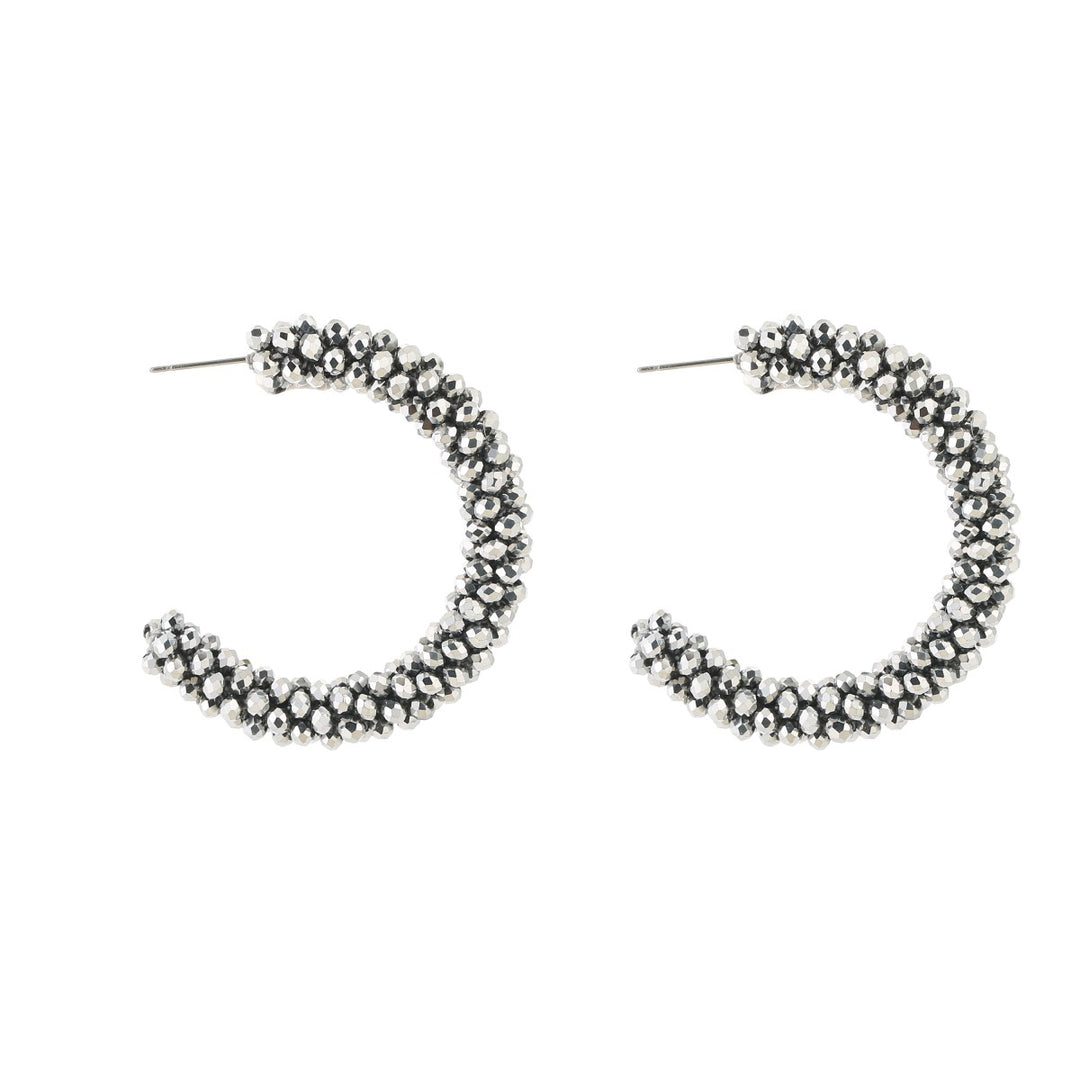 Oorringen | Crystal Beads