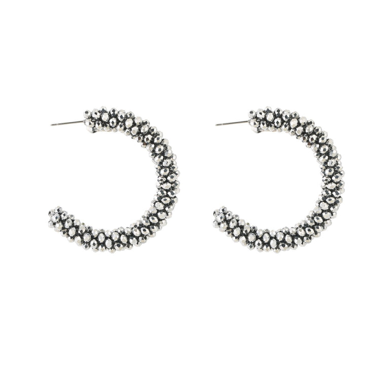 Oorringen | Crystal Beads
