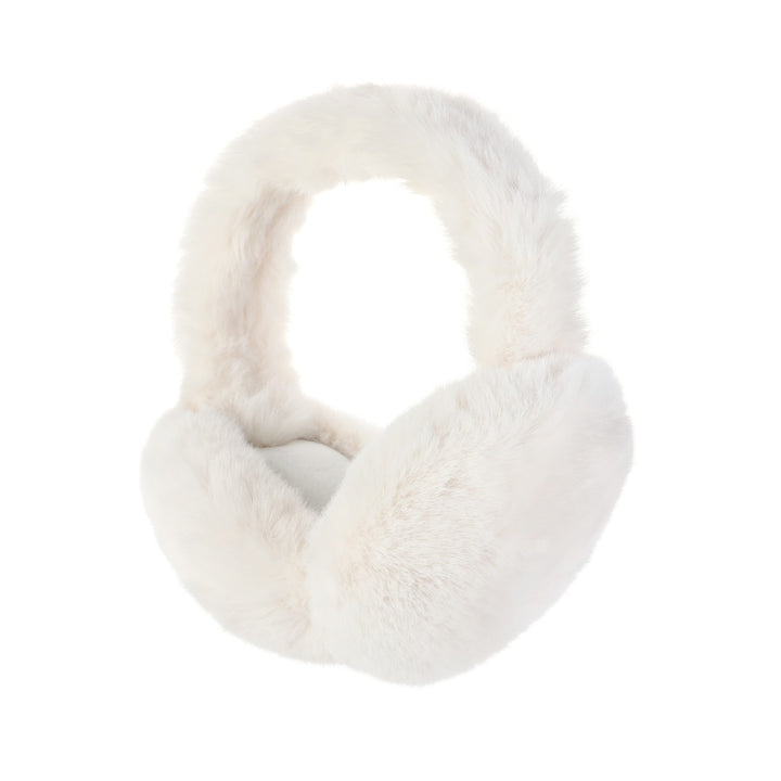 Oorwarmers Faux Fur Wit