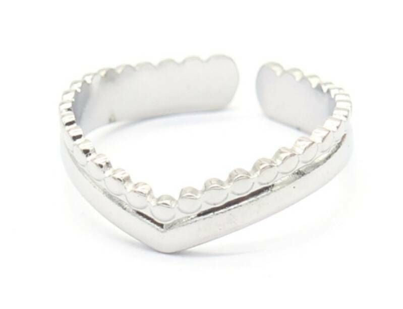 Ring Bali V Zilver