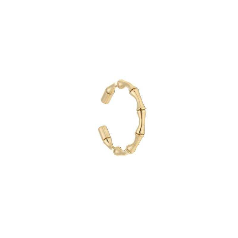Ring Bamboo Patroon Goud