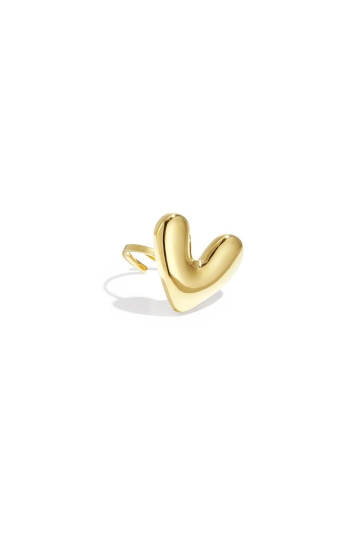 Ring Funky Heart Goud