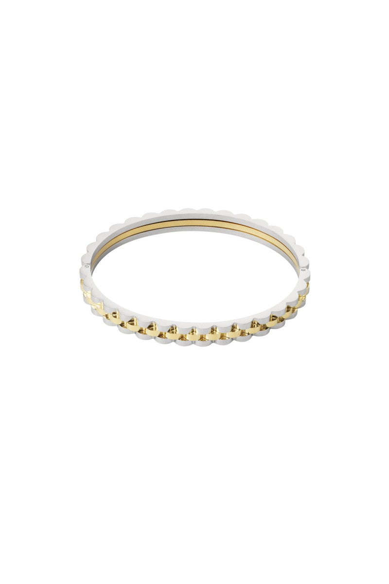 Schakelarmband Valentijn Goud Zilver