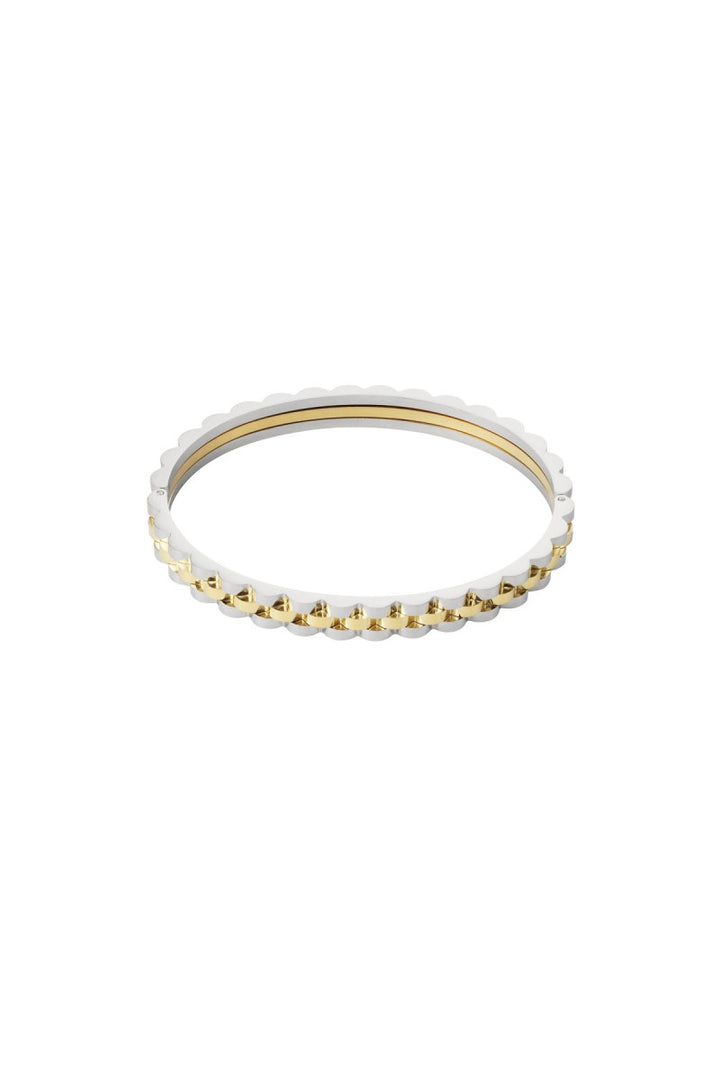 Schakelarmband Valentijn Goud Zilver