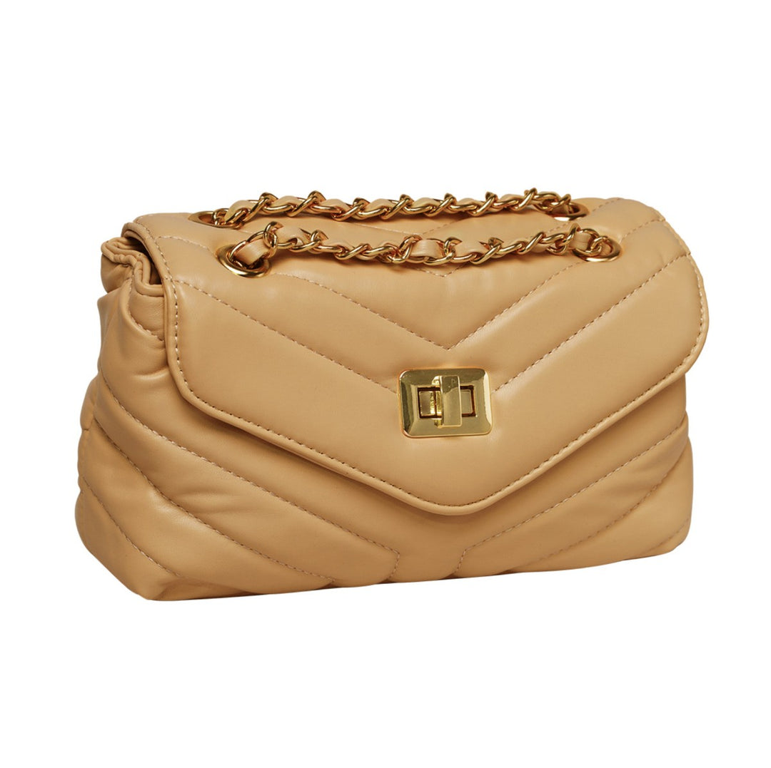 Schouder Crossbody Tas Chic Camel
