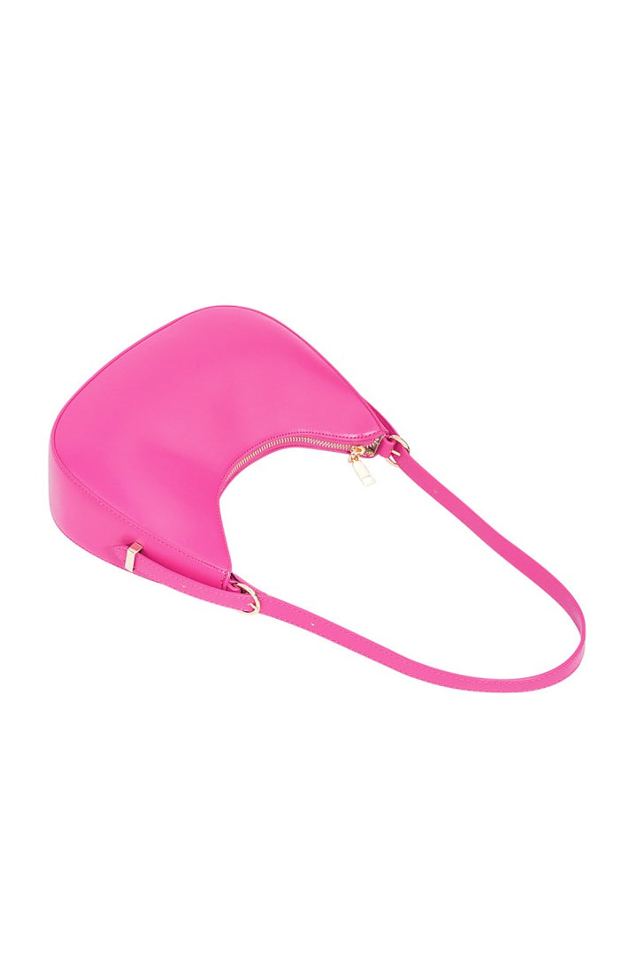 Schoudertas Halve Maan Roze