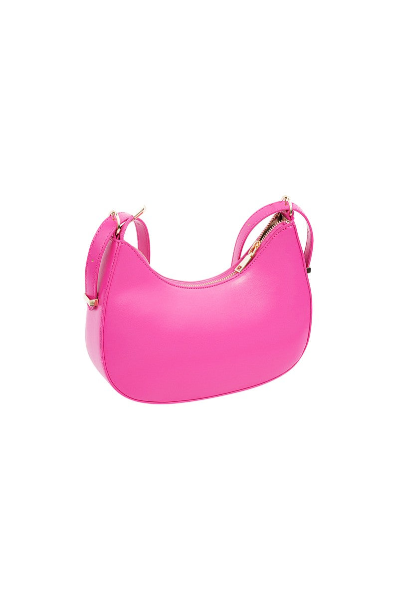 Schoudertas Halve Maan Roze