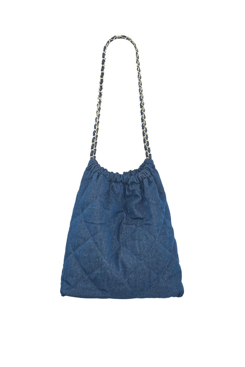 Schoudertas Jeans Blauw