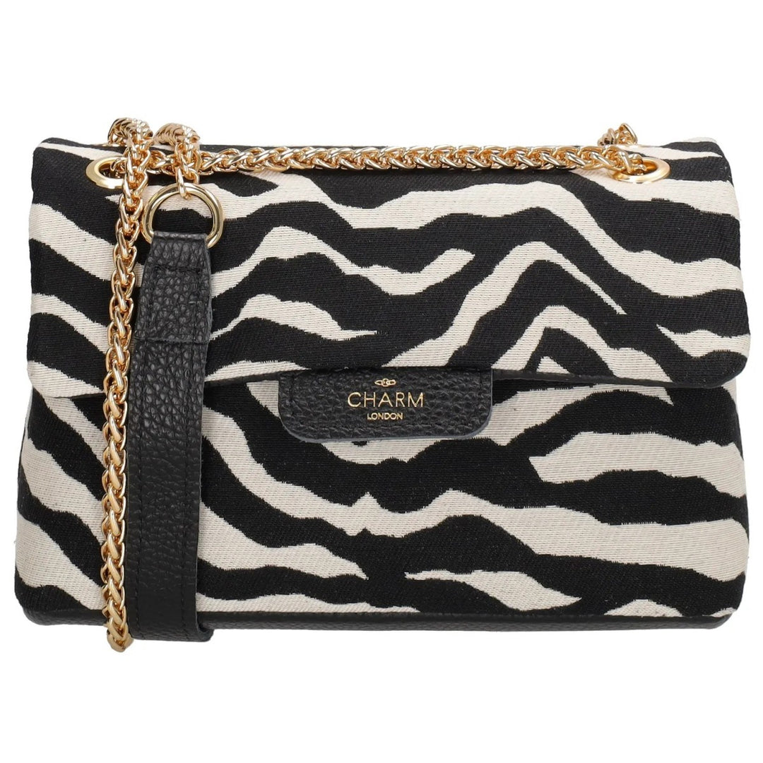 Schoudertas Luxury Anna Zebra