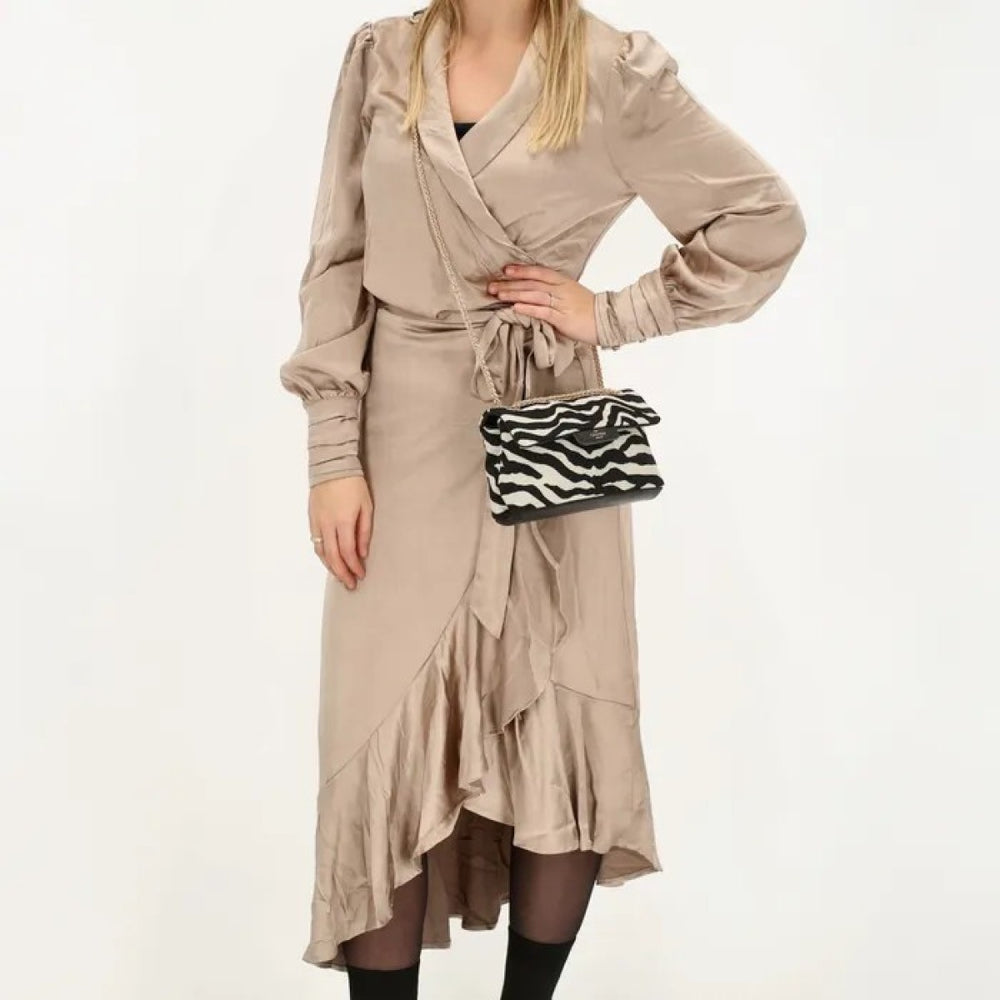 Schoudertas Luxury Anna Zebra