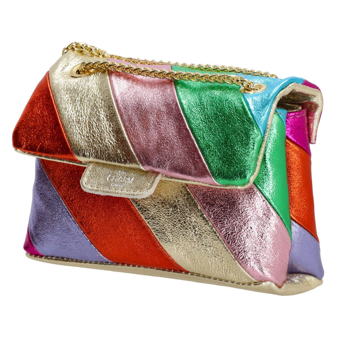 Schoudertas Luxury Elisa Rainbow Multi