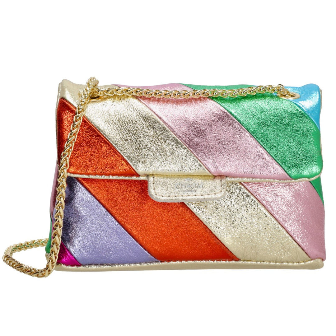 Schoudertas Luxury Elisa Rainbow Multi