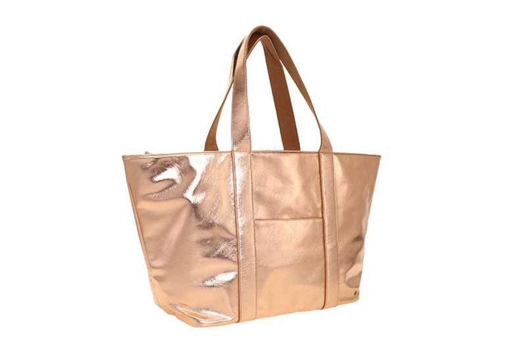Schoudertas Shopper Seychellen Gold