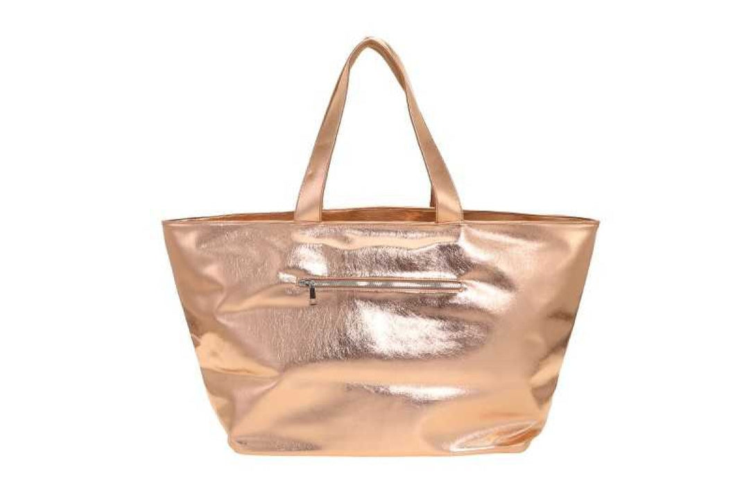 Schoudertas Shopper Seychellen Gold