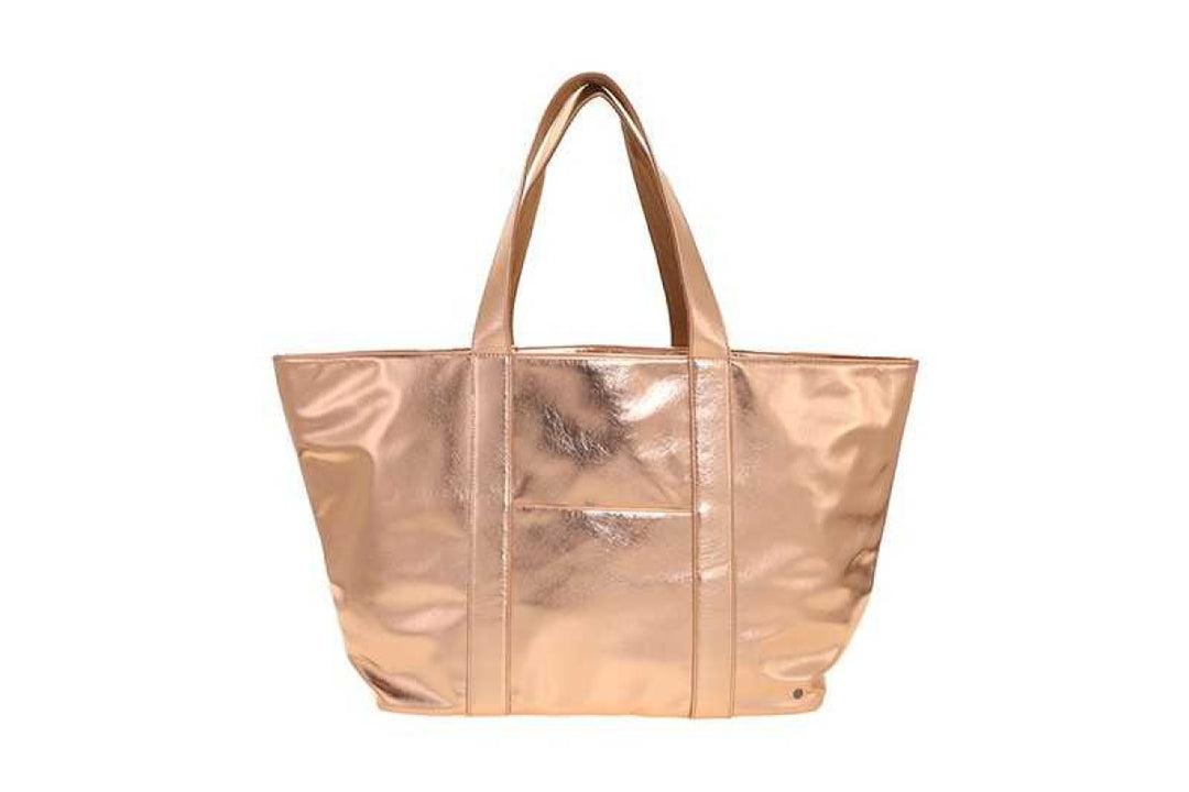 Schoudertas Shopper Seychellen Gold